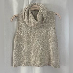 FREE PEOPLE sleeveless turtleneck sweater XS